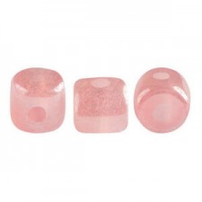 Les perles par Puca® Minos beads Rose opal luster 71020/14400